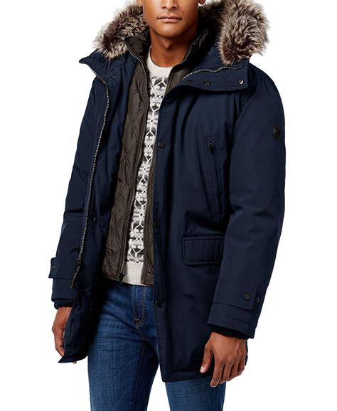 michael kors mens sweat suits|Michael Kors men's winter coats.